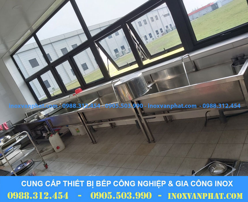 Chậu rửa inox công nghiệp