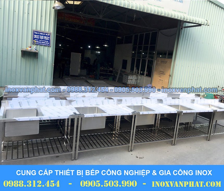 Chậu rửa inox công nghiệp