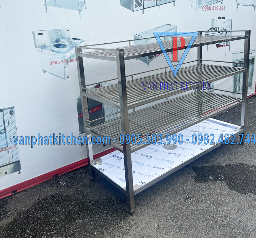 Kệ inox công nghiệp