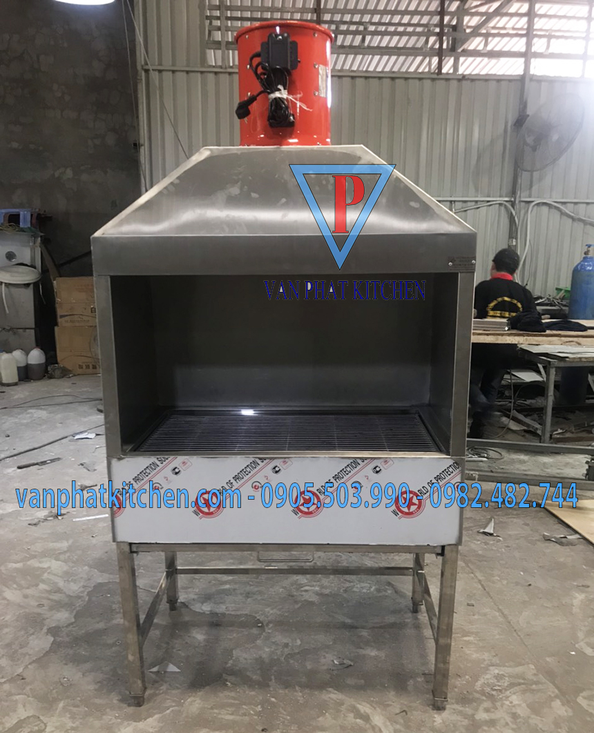 Lò nướng than inox