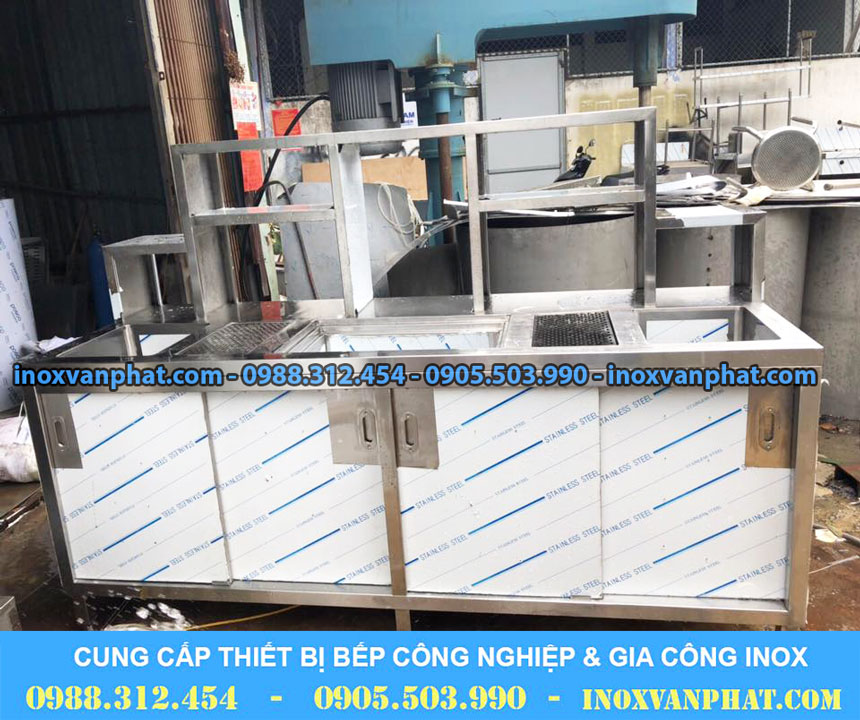 Quầy pha chế inox