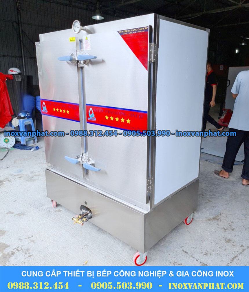 Tủ hấp cơm inox công nghiệp