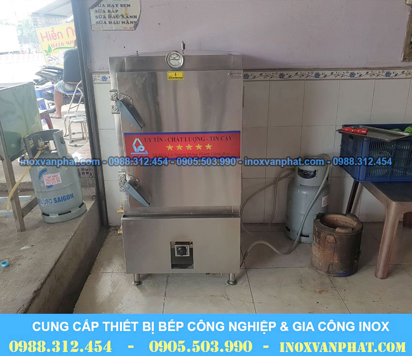 Tủ hấp cơm inox công nghiệp