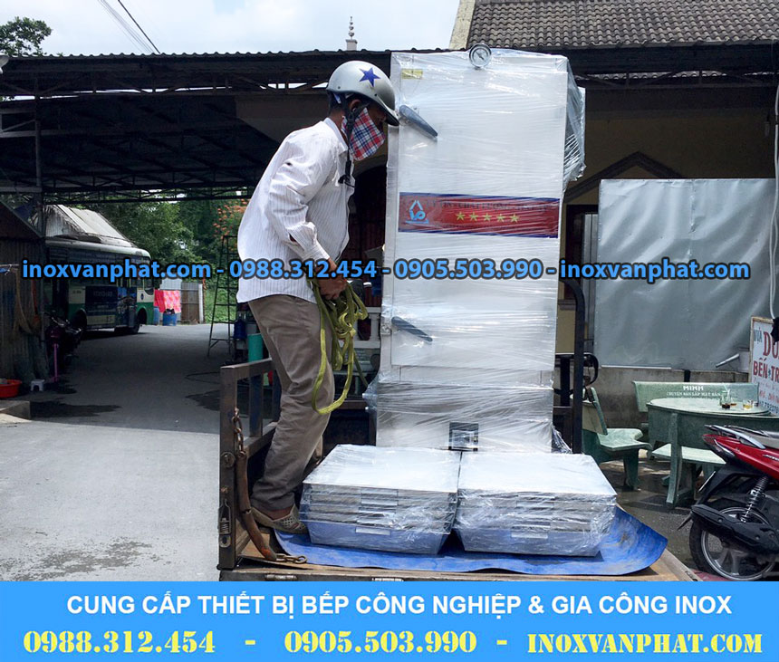 Tủ hấp cơm inox công nghiệp